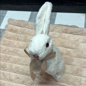 White Bunny Home decor. Realistic looking and adorable